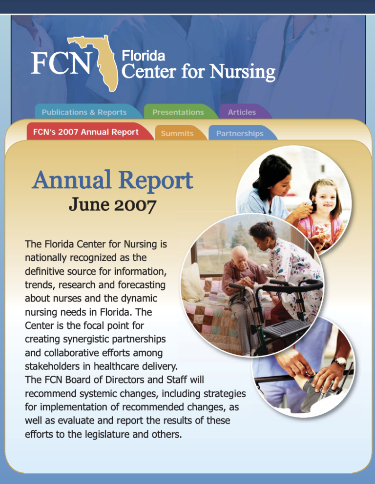 2007 Annual Report Cover