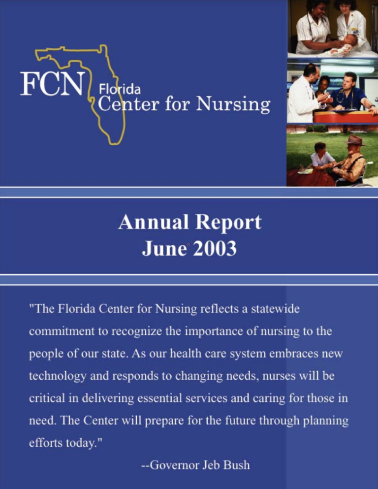 2003 Annual Report Cover